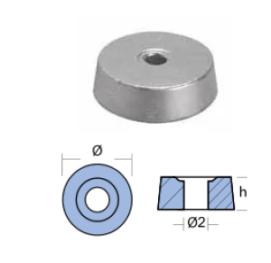 WASHER MARINER 70-85 HP ALUMINUM — 01111AL TSEAL