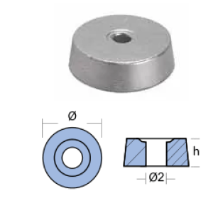 WASHER MARINER 70-85 HP — 01111 TSEAL