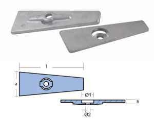 PLATE  YAMAHA 6-8 HP — 01108 TSEAL
