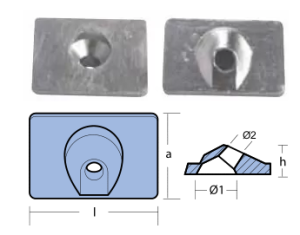 PLATE  MARINER 6-9,9 HP — 01107 TSEAL