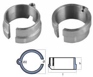 ЦИНКОВ АНОД VOLVO PENTA — 00742 TSEAL