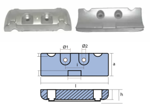 ЦИНКОВ АНОД MERCURY-VERADO — 00832 TSEAL