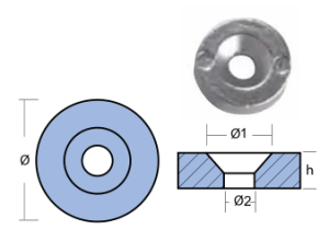 ZINC ANODE — MM-800824 RAK