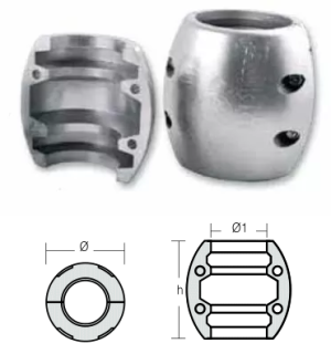 ZINC ANODE — SHF-800521M RAK