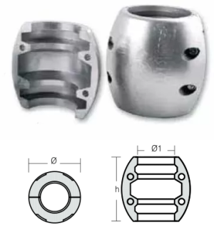 ZINC ANODE — SHF-800511M RAK