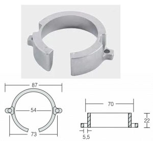 ZINC ANODE — MM-800828 RAK