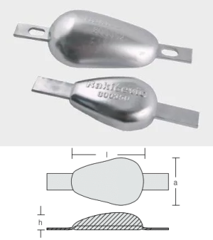 ZINC ANODE — WLD-800351 RAK