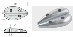 ZINC ANODE — FLP-800202 RAK