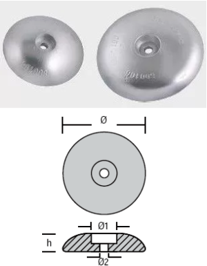 ZINC ANODE — RDR-800104 RAK