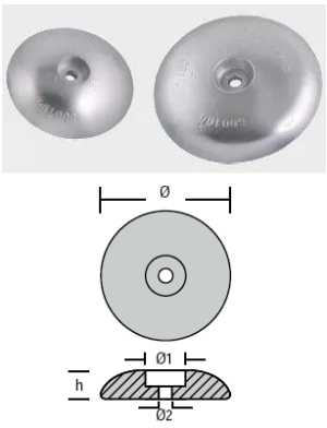ZINC ANODE — RDR-800109 RAK
