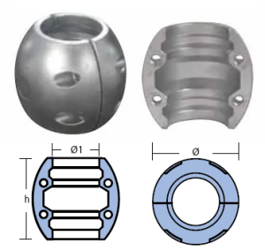 SHAFT ANODE 35 mm — CMX35