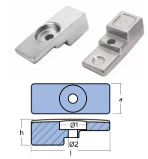 ANODE SUZUKY & BRP ZINC — REC55321-90J01