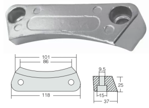 ANODE VOLVO ZINC — REC3588745