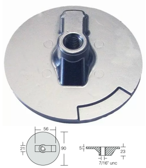 ANODE ZINC — 00820 TSEAL