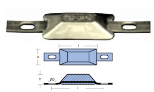 ANODE WELD ON LINGOT ZINC — 00387/1 TSEAL
