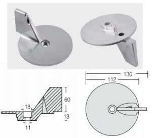 ROTARY SKEG FOR EB-FB 55HP — 00905 TSEAL