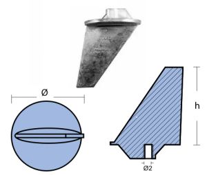 ANODE for ALPHA ONE — 34127T2 QSR
