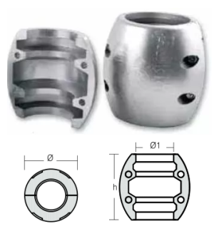 ZINC ANODE — SHF-800512 RAK