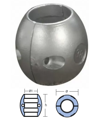 ZINC ANODE — SHF-800511 RAK