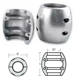 ZINC ANODE — SHF-800510 RAK