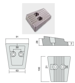 ZINC ANODE — VP-800737 RAK