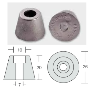 ZINC ANODE — VP-800730 RAK