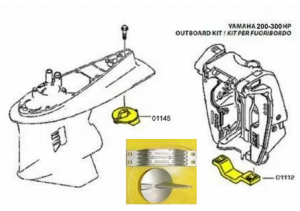 КОМПЛЕКТ АЛУМИНИЕВИ АНОДИ YAMAHA — KIT YAMAHA 200-300-AL TSEAL