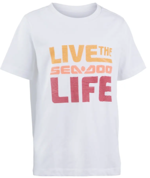 SEA-DOO 25 TEEN SEA-DOO LIFE TSHIRT 10-12 — 2883734901 BRP