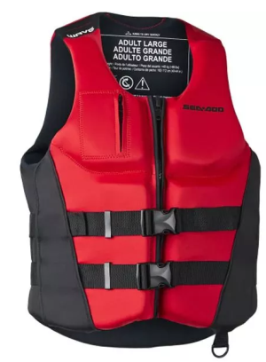 SEA-DOO 25 SEA-DOO WAVE PFD (EU) L - RED — 2870380930 BRP