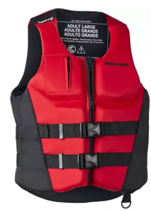 SEA-DOO WAVE PFD (EU) S RED — 2870380430 BRP