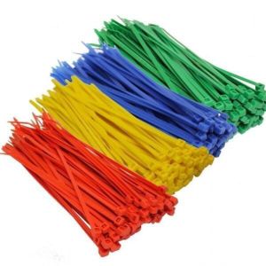 CABLE TIE 2,5x100mm REDx50 YELLOWx50 GREENx50 BLUEx50 — P204037 PLASTIMO