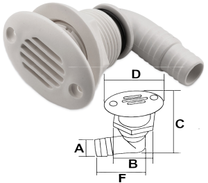 90° TANK-S OVAL VENT — N2974063 TREM