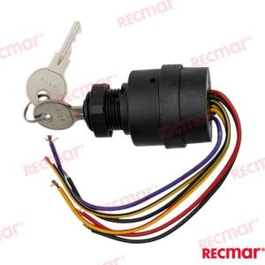 IGNITION STARTER SWITCH PLASTIC 7T-4POS — REC87-88107A5