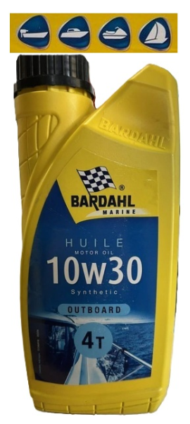 СИНТЕТИЧНО ДВИГАТЕЛНО МАСЛО 10W30 1L — BAR34641 BARDAHL